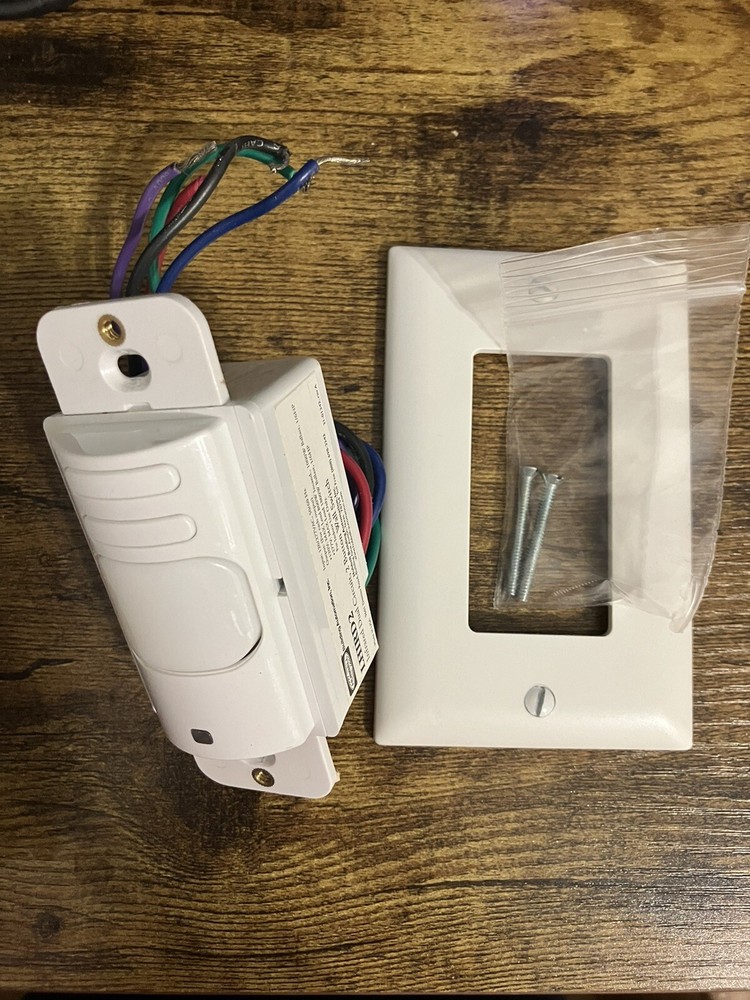 New Sensor Switch WALL SWITCH DECORATOR SENSOR WSD-2P-A MOTION DETECTOR SWITCH