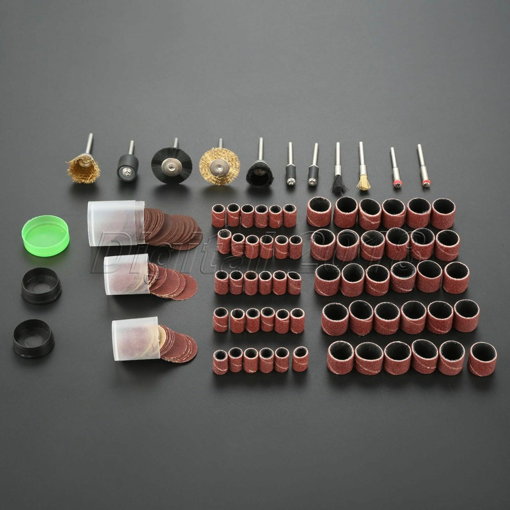 Electric Rotary Grinder Polishing Sanding Bits Tool Kit Accessories Sets 147pcs