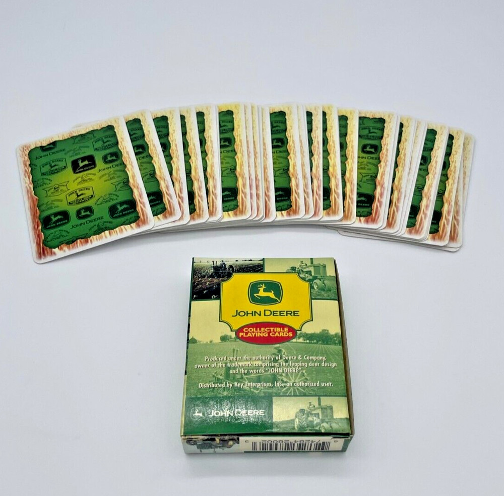 John Deere Collectable Playing Cards Complete Deck -A31
