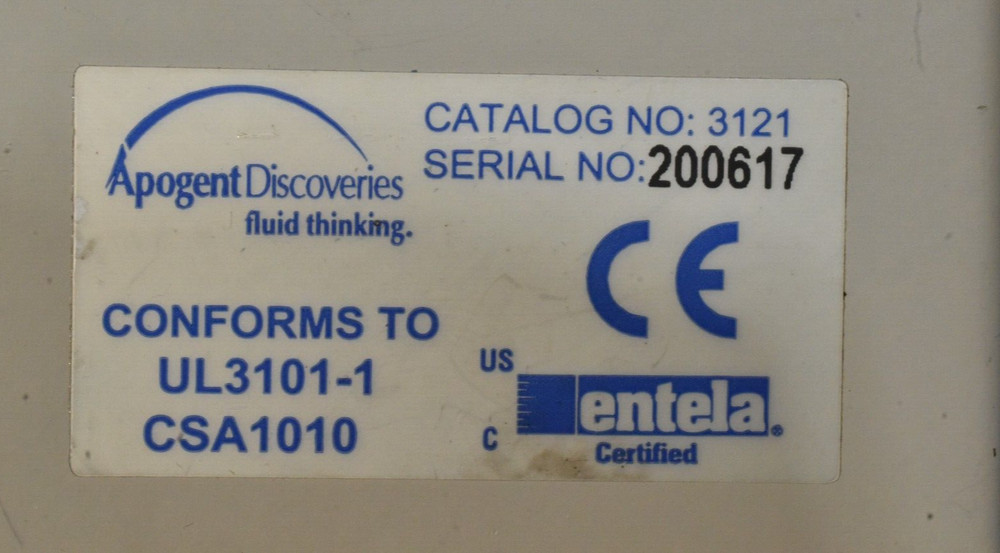 Apogent Discoveries Matrix Unit Catalog No. 3121