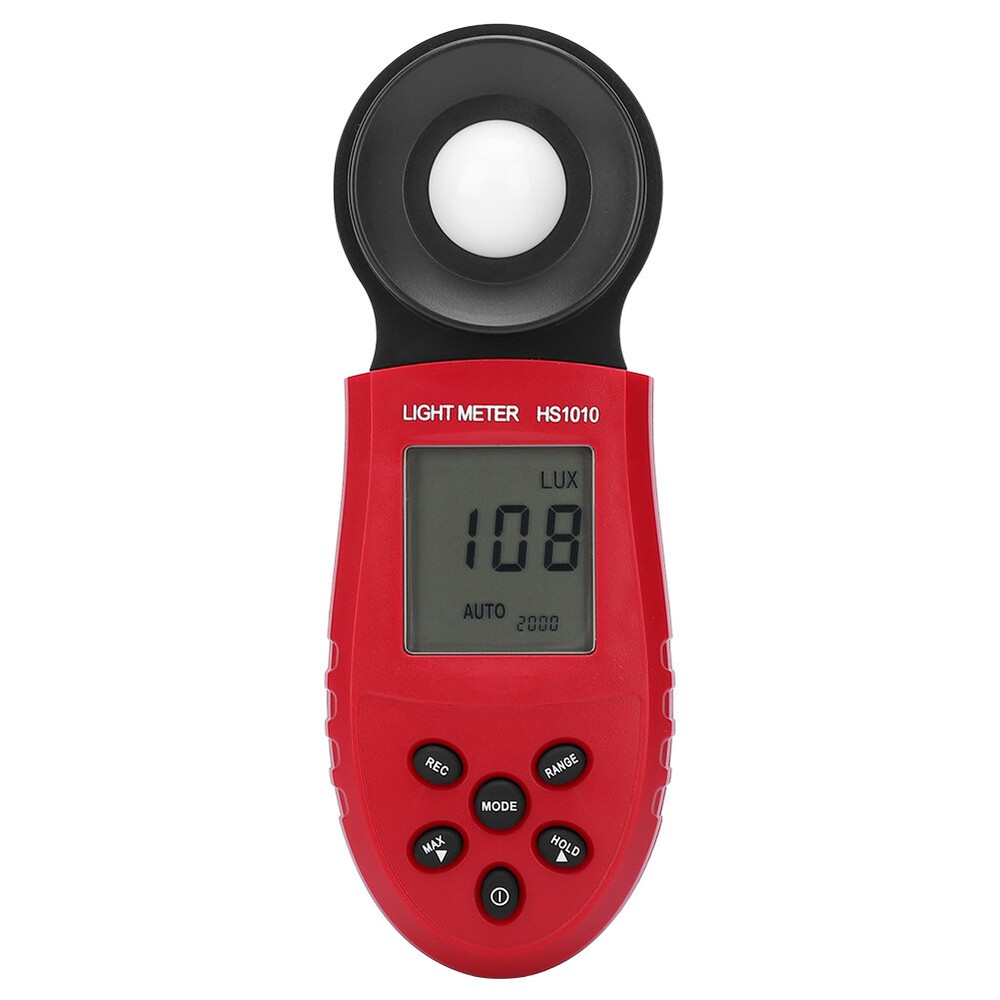 HS1010 Handheld Light Meter Digital Display Electric Illuminometer CAD