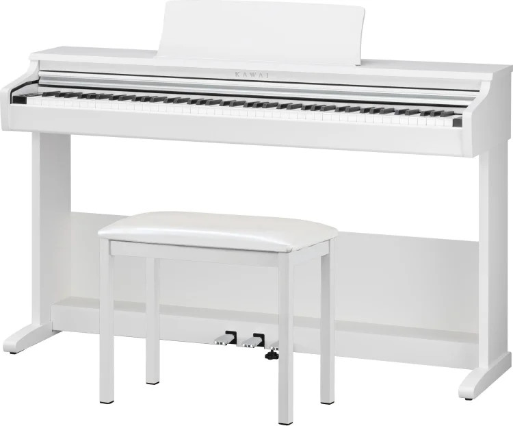 Kawai KDP75 Digital Home Piano - Embossed White