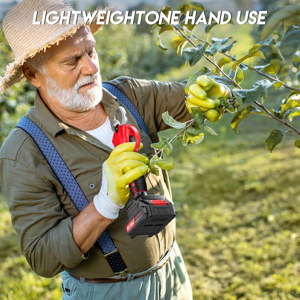 1.4"Cutting Diameter Brushless Cordless Pruning Shears Bare Tool Rechargeable