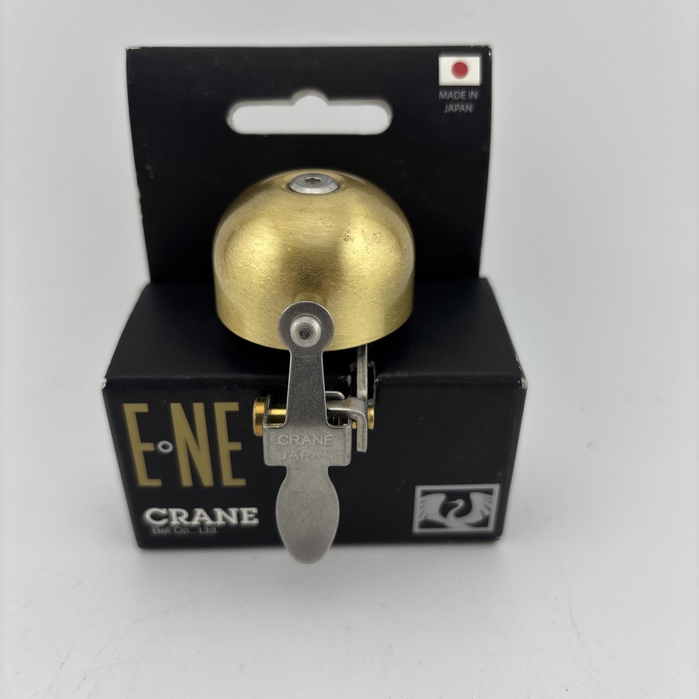 Crane Bell Co E-Ne Bell, Brass - Scotch-Brite