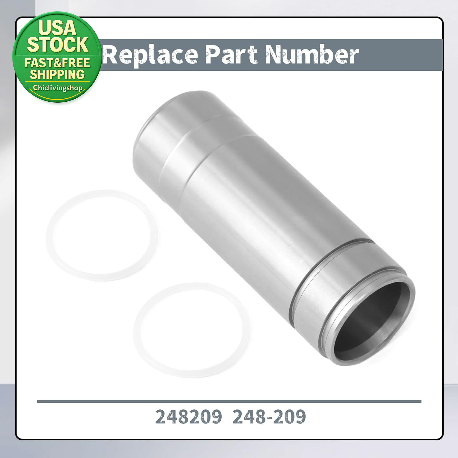 Inner Cylinder Sleeve 248209 Compatible with Graco Ultra Max II 695 795 3900