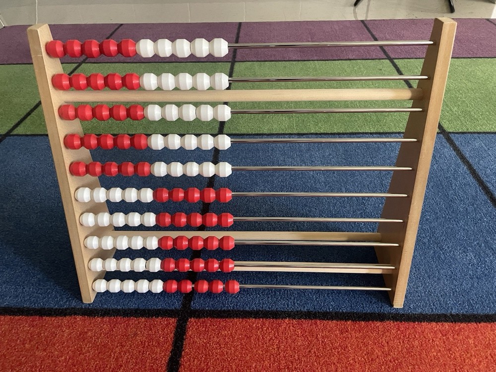 Abacus, 1 Large and 5 Small. Counting Breads Devise!
