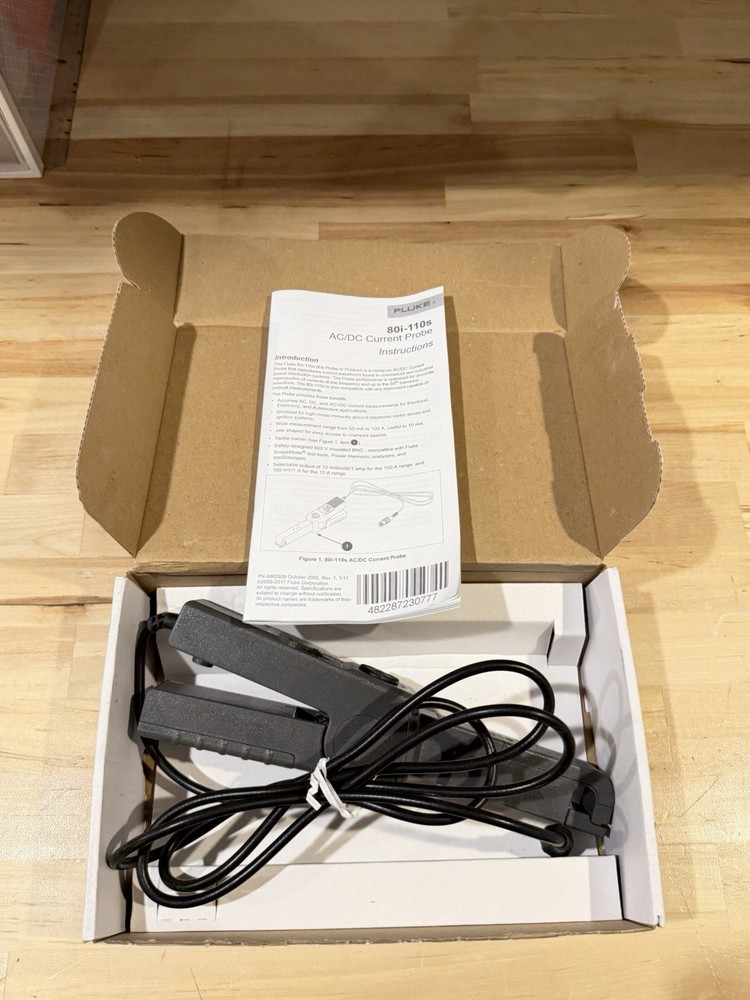 FLUKE 80i-110s AC DC CURRENT PROBE (NEW SEALED) SHIPS FAST