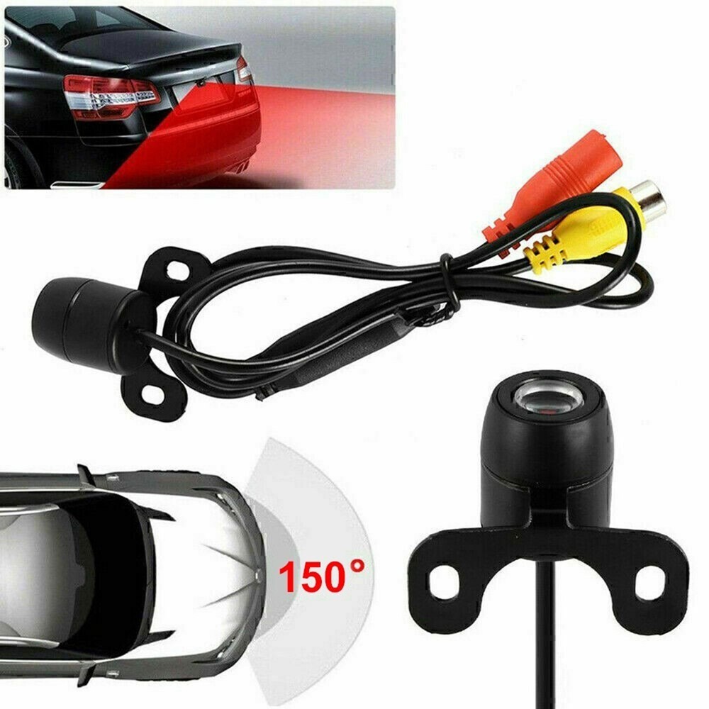 Universal Car Rear View Reverse Backup Camera Small CAM Waterproof RCA