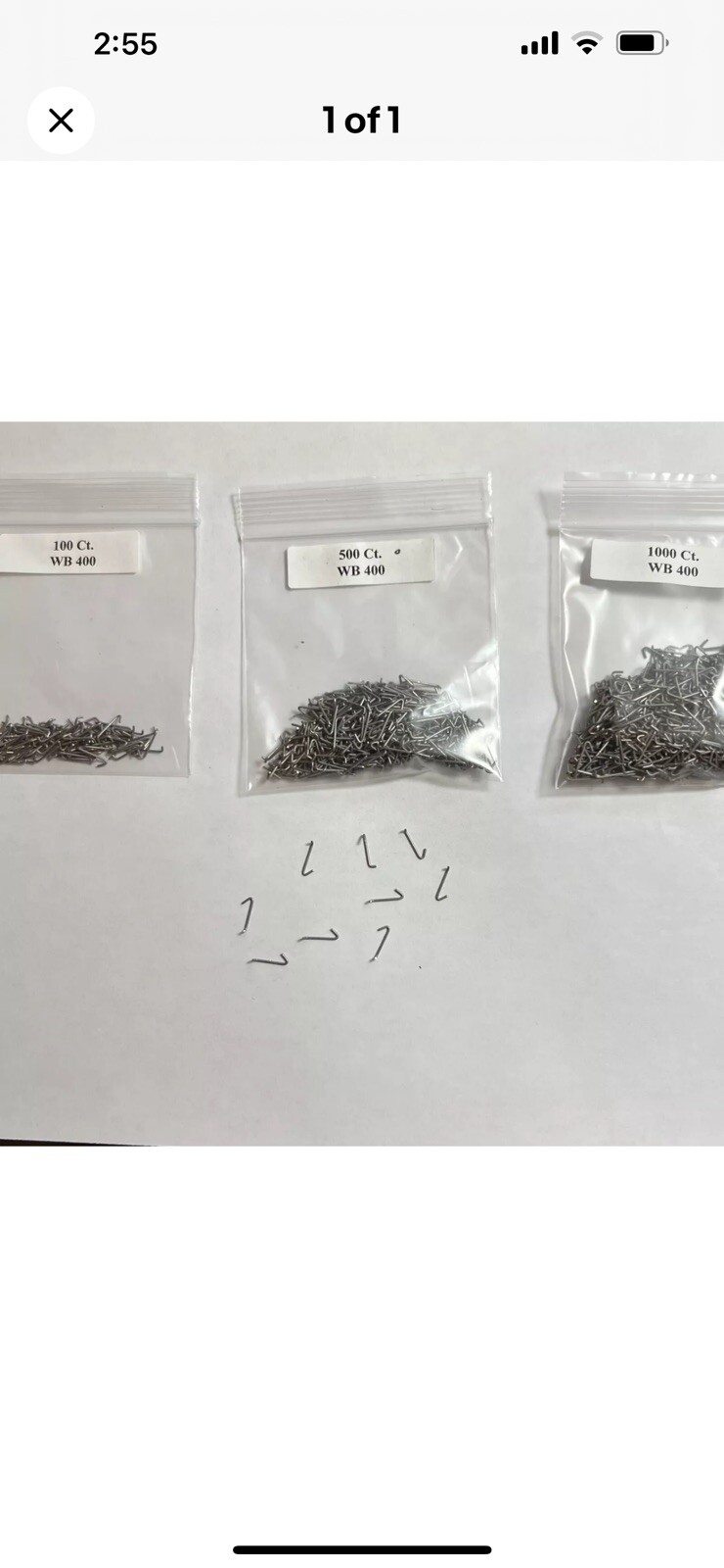 wb400 wire keeper 100 Ct.