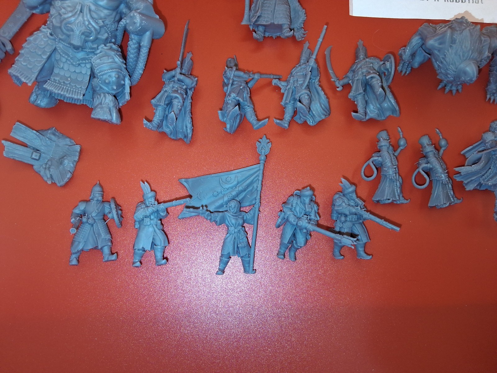 Compatible W/ Trench Crusade Iron Sultanate Extra Models with All Bases