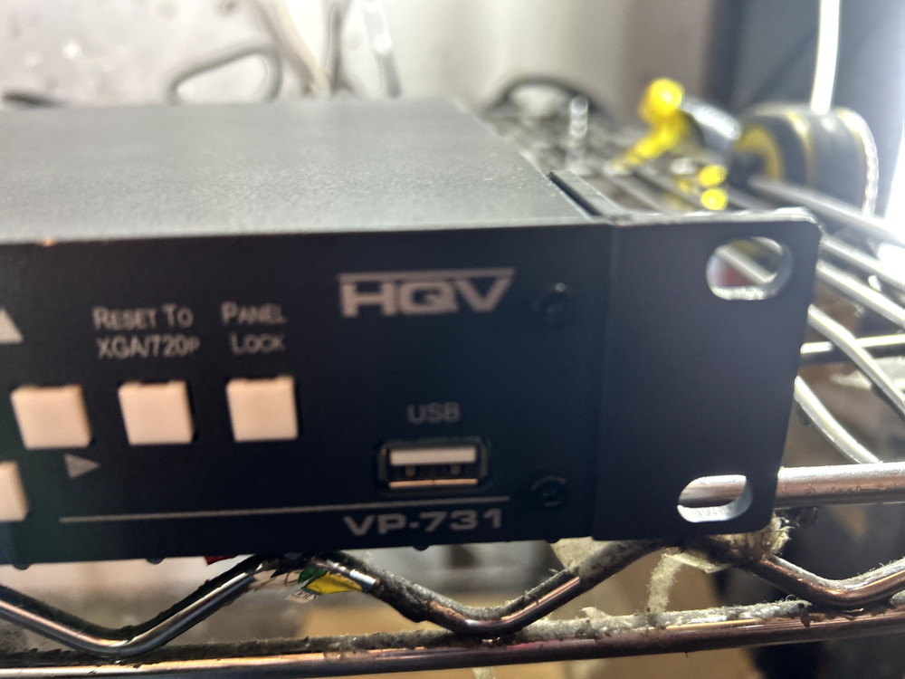 Kramer VP-731 Rack Mount Presentation Switcher