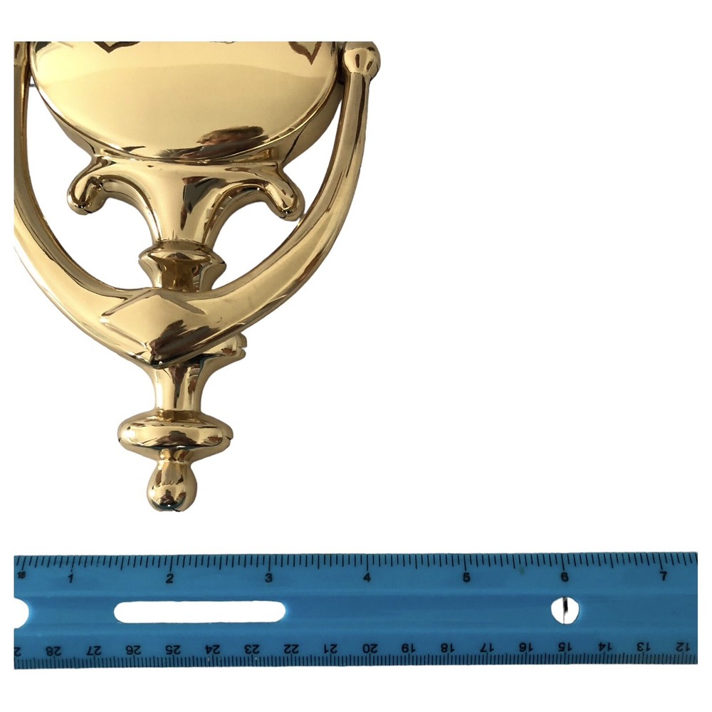 Solid Brass Door Knocker 8.5 Inches Long