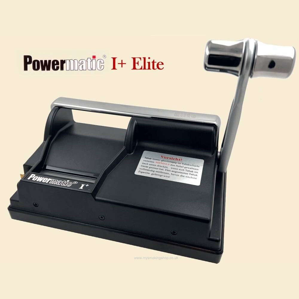 🔥😎 POWERMATIC I+ ELITE MANUAL CIGARETTE INJECTOR 100MM & 78MM CIG COMPATIBLE