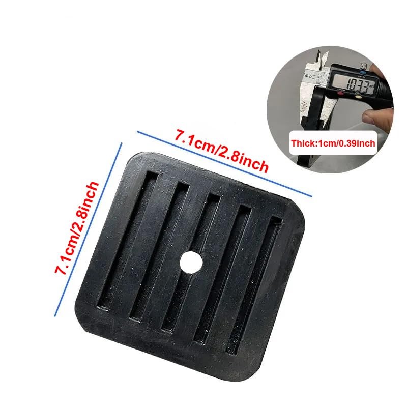 4 Pack Mini Split AntiVibration Pads Wall Mounting Bracket Isolator Rubber Pad