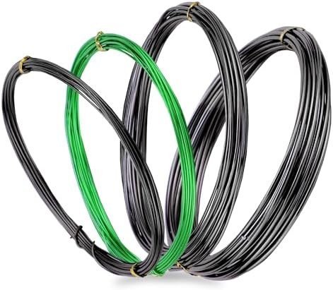 Aluminum Bonsai Training Wire Set 4 Rolls 64 Ft