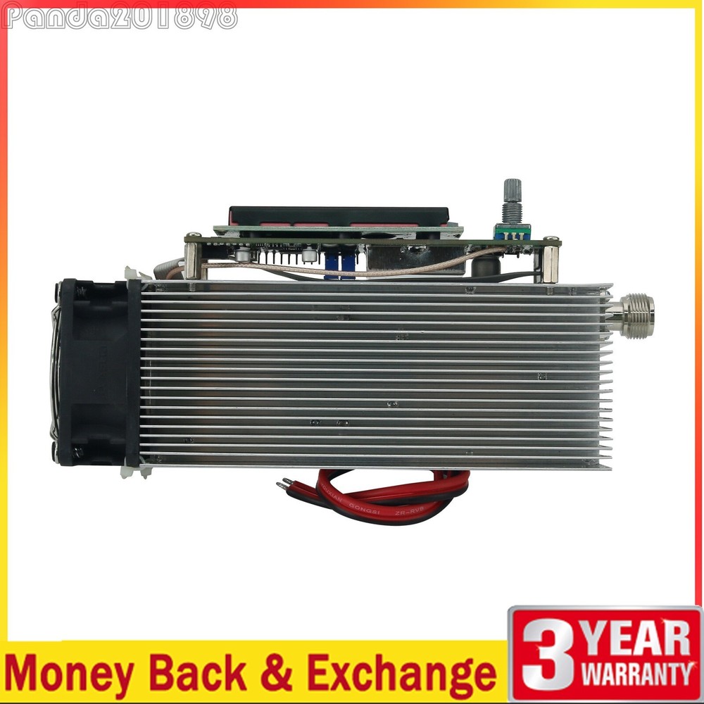 0-150W 83-108MHz Adjustable Stereo FM Transmitter for Ham Radio Station