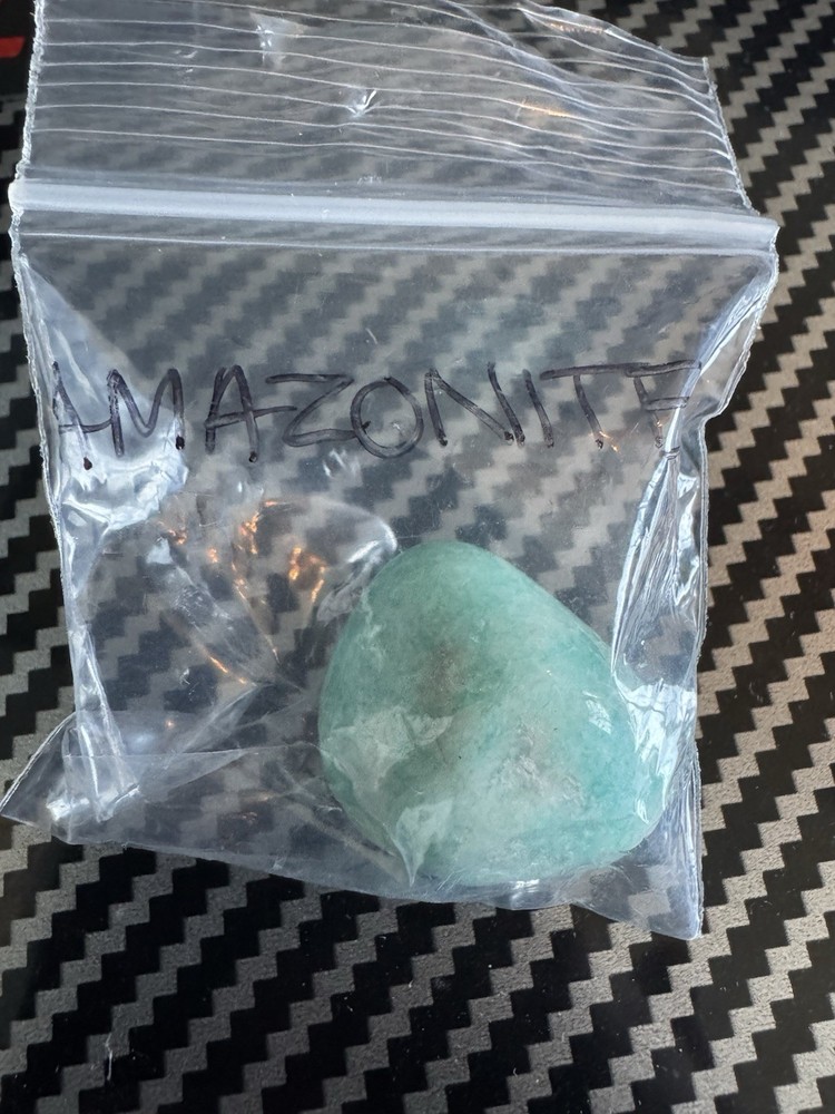 Amazonite Teal Rock Comes With Tiny Bag