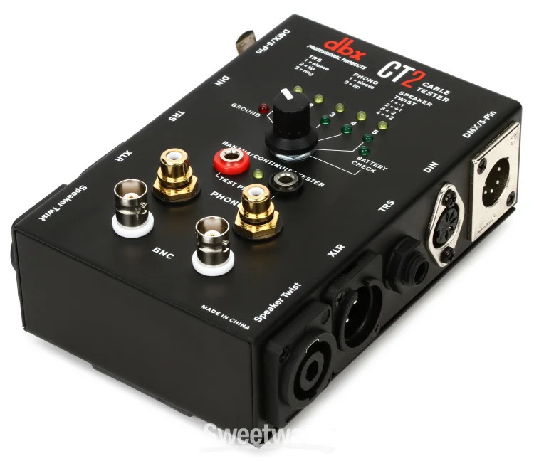 dbx CT2 Audio and DMX Cable Tester