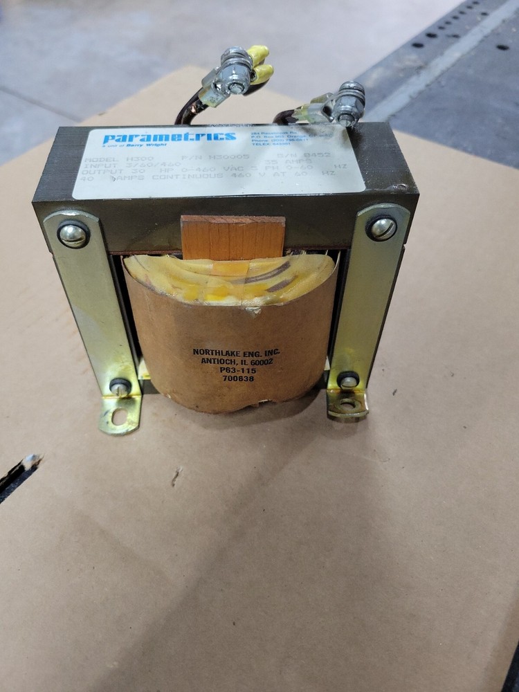 PARAMETRIC  TRANSFORMER h300 H30005
