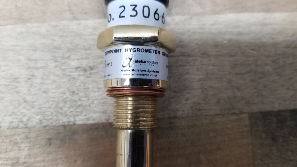 SHAW AlphaMoisture Systems Dewpoint Hygrometer Sensor (READ)