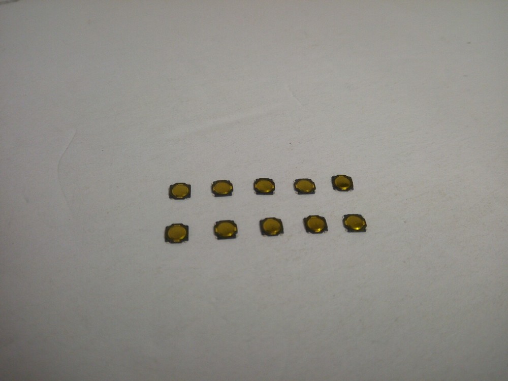 10Pcs Pack 3.7x3.7x0.35mm Push Touch Tactile Momentary Micro Button Switch Tact
