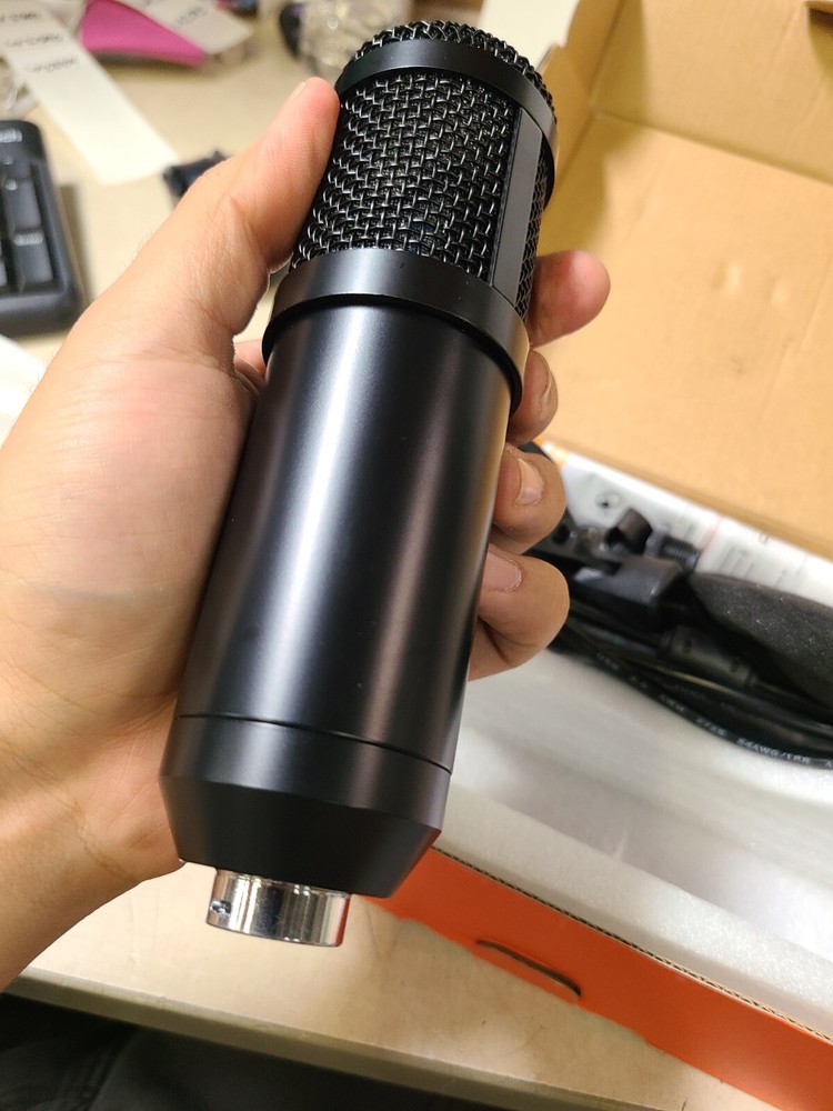 NASUM USB Computer Microphone, Enhanced Condenser USB Microphone AK 1