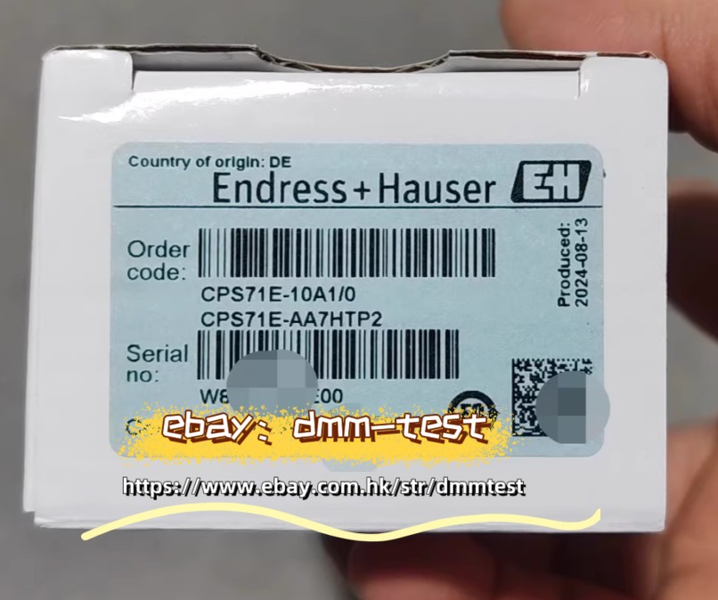 1pcs E+H PH electrode CPS71E-AA7HTP2&dmm