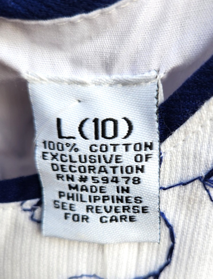 POLLY FLINDERS DRESS Sleevless White/Blue + matching Ponytail Band Girl's 10 NEW