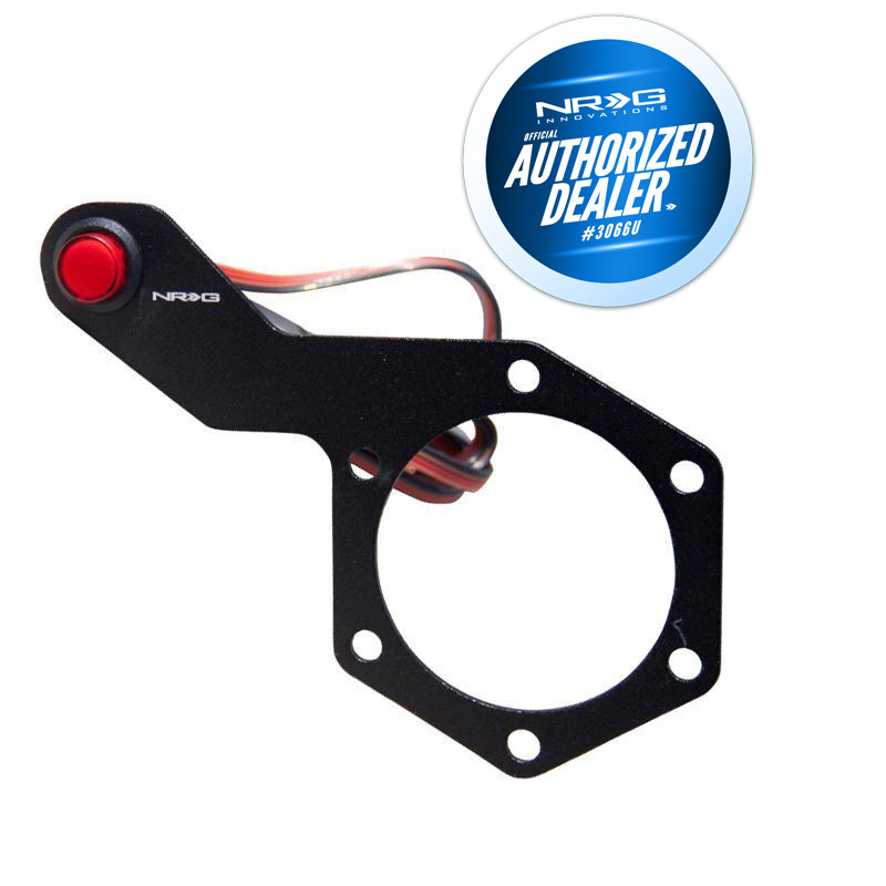 NEW NRG Innovations for Steering Single Switch - Extended Kit Black - WSS-100BK