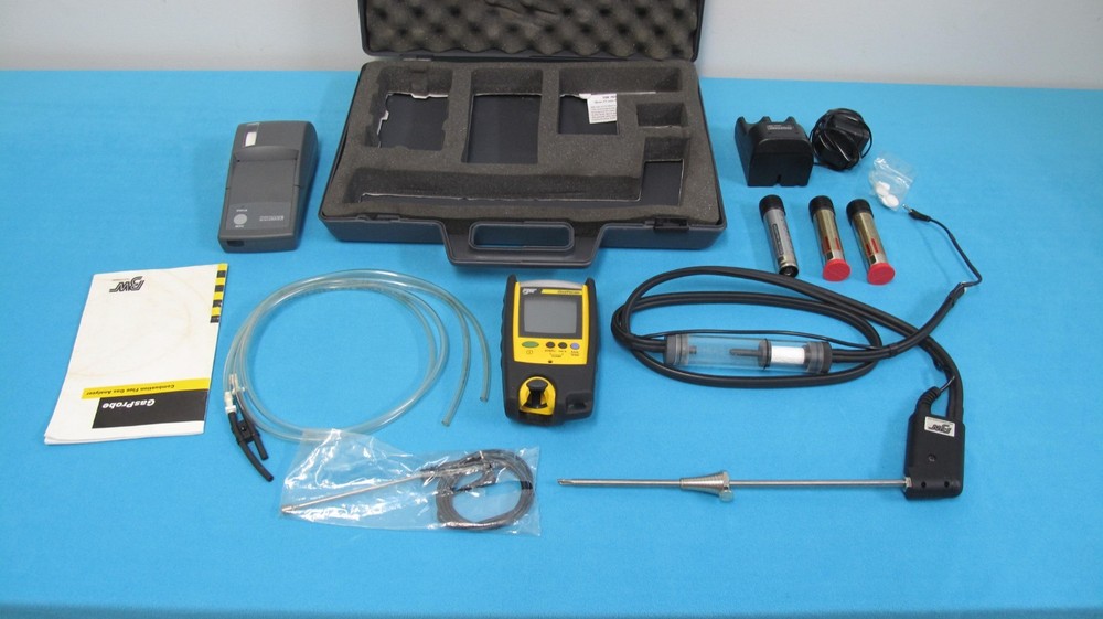 BW Technologies GasProbe Flue Gas Analyzer Portable Multi Gas Detection System