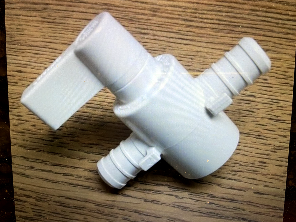 RV Utopia 1/4 Turn 3-Way Bypass Valve