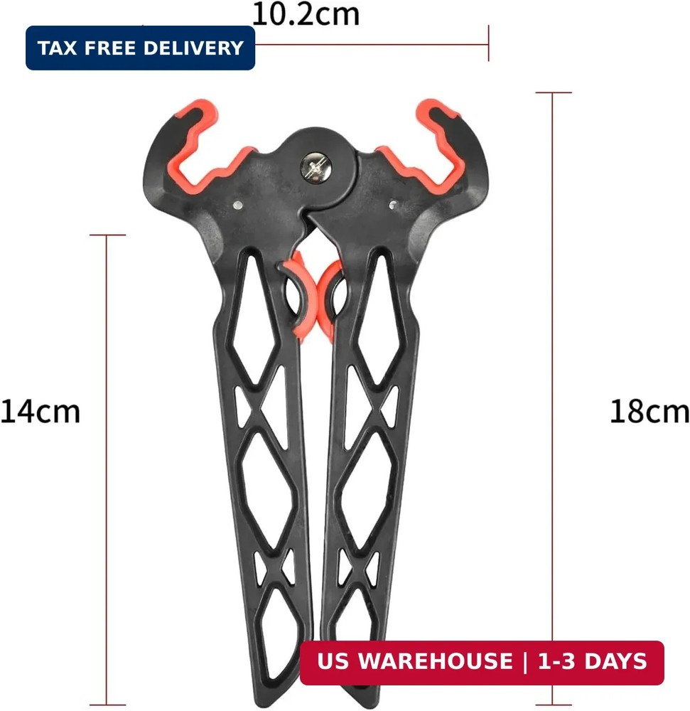 Archery Bow Stand - Bow Jack - Folding Bow Stands for Compound Bow - Removable B