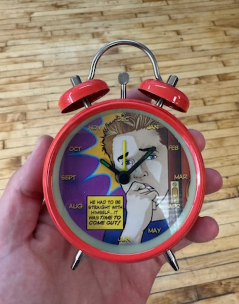 TIME TO COME OUT – Clock