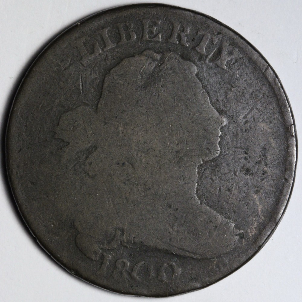 1800 Draped Bust Large Cent GOOD/VG E107 YXFZ