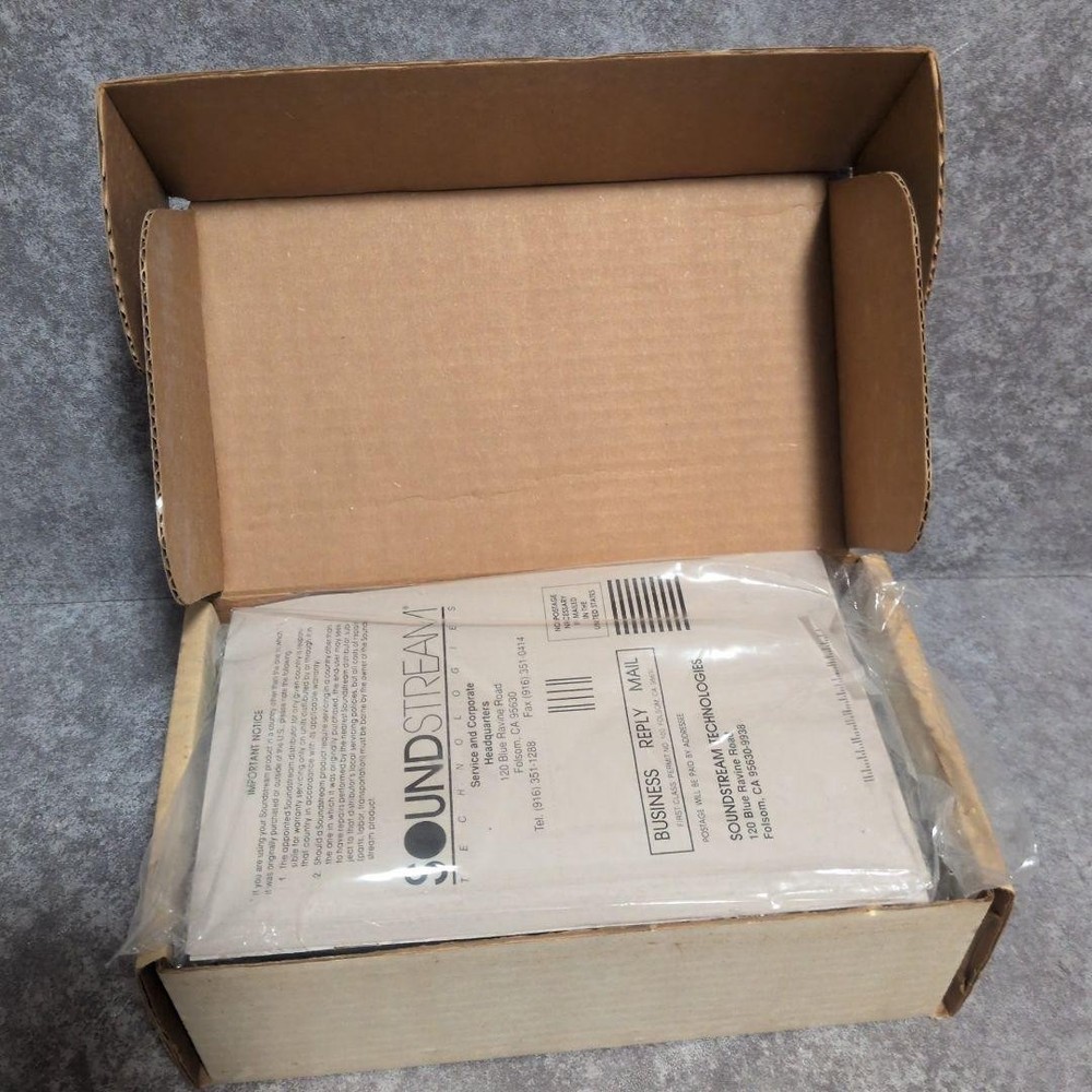 SOUND STREAM DX7 ELECTRONIC CROSSOVER 853512