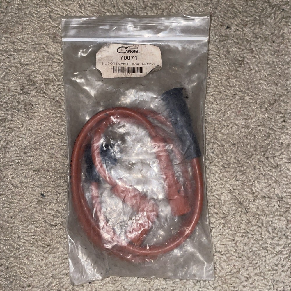 Crown Engineering 70071 SILICONE CABLE H/W#:392125-2
