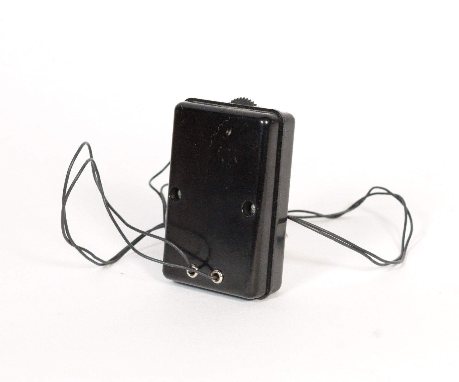 Vintage TinyTone Pocket Crystal Radio In Box w/LOTS of Original Paper * Works