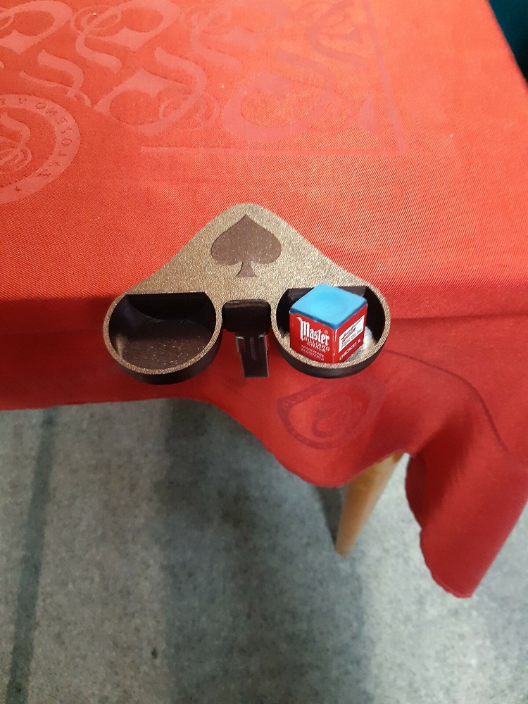 Cue and Chalk Holder