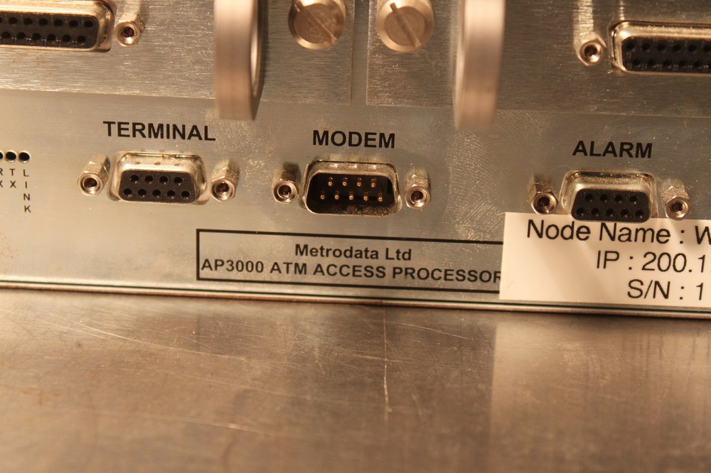 METRODATA AP3000 SATELLITE MULTI-PORT ATM ACCESS PROCESSOR #1