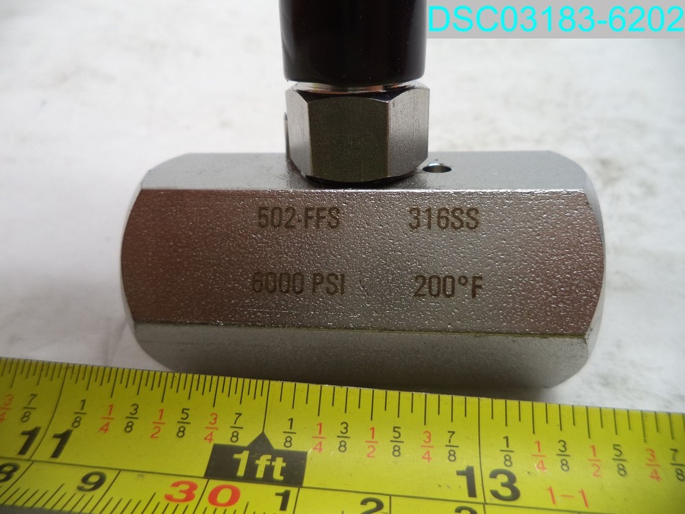 502-FFS NOSHOK Needle Valve