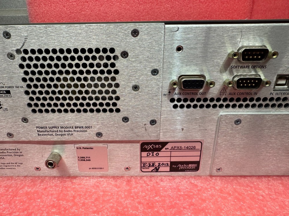 Audio Precision APx 585 Audio Analyzer