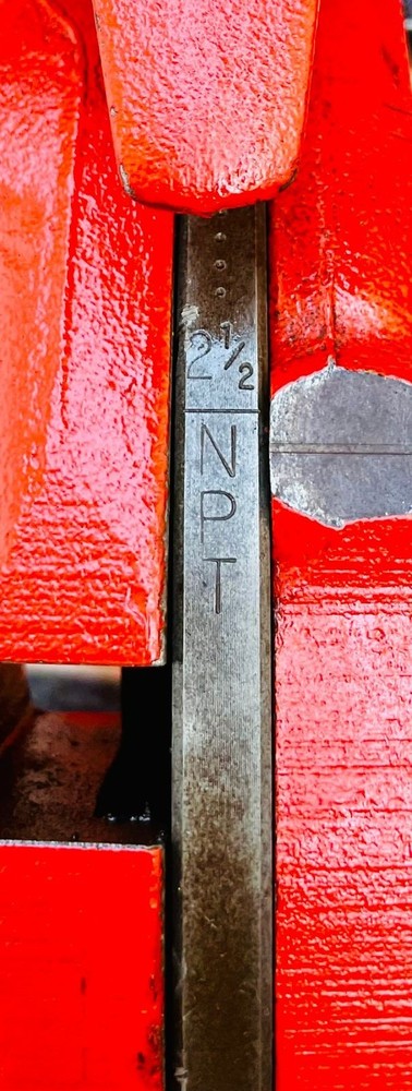 Ridgid Receding Die Head Pipe Threader/Threading Machine 2-½"-4" NPT #2