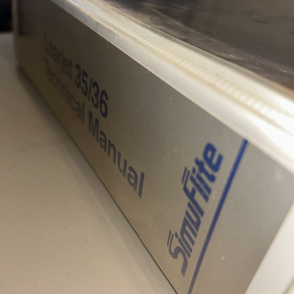 SimuFlite Learjet 35/36 Technical Manual