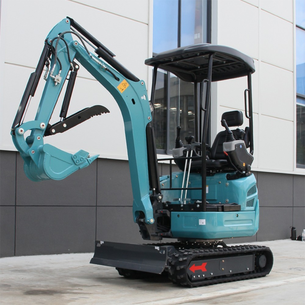2.5-ton mini excavator, telescopic side-swing, pilot control, 5500lb mini digger