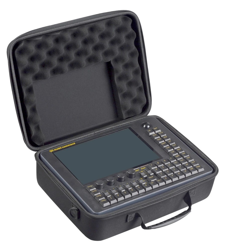 new mini command wing controller Q0 mobile command dmx console/touch screen+bag