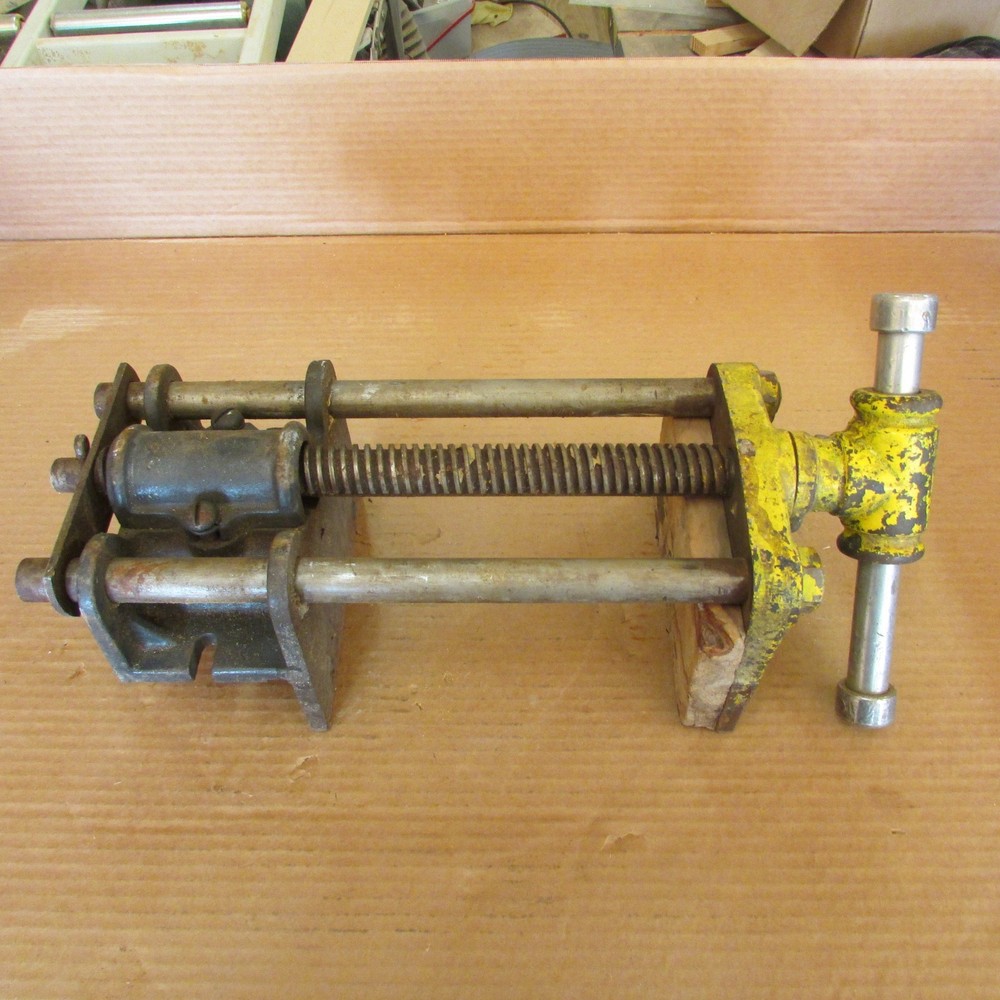 MORGAN No. 100A quick-release woodworker's vise, vintage