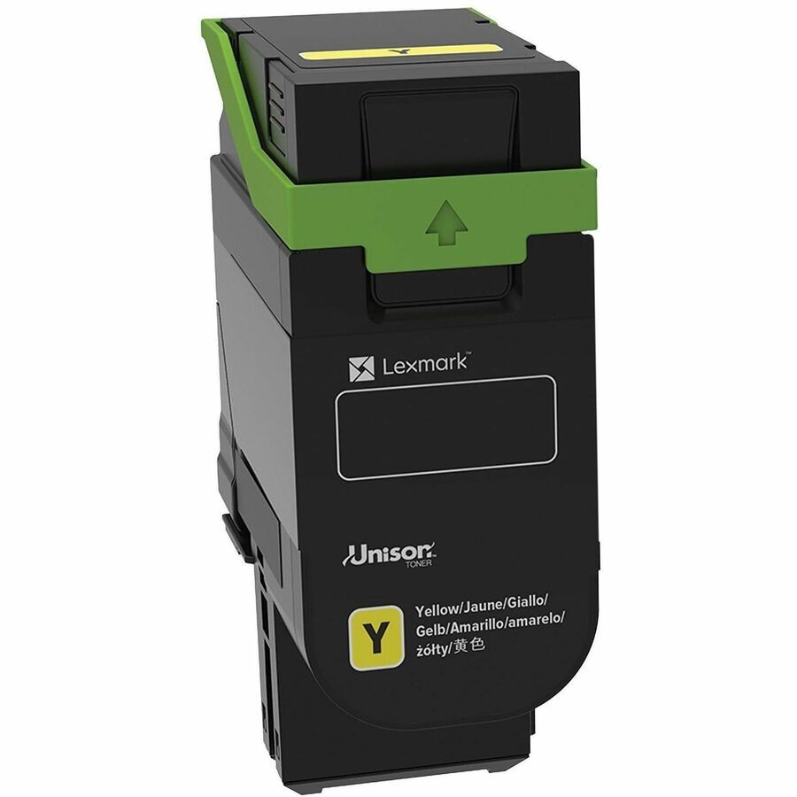 Lexmark Original Toner Cartridge - Return Program - Yellow - 1 Each