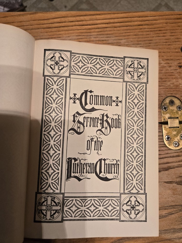 Common Service Book with Hymnals