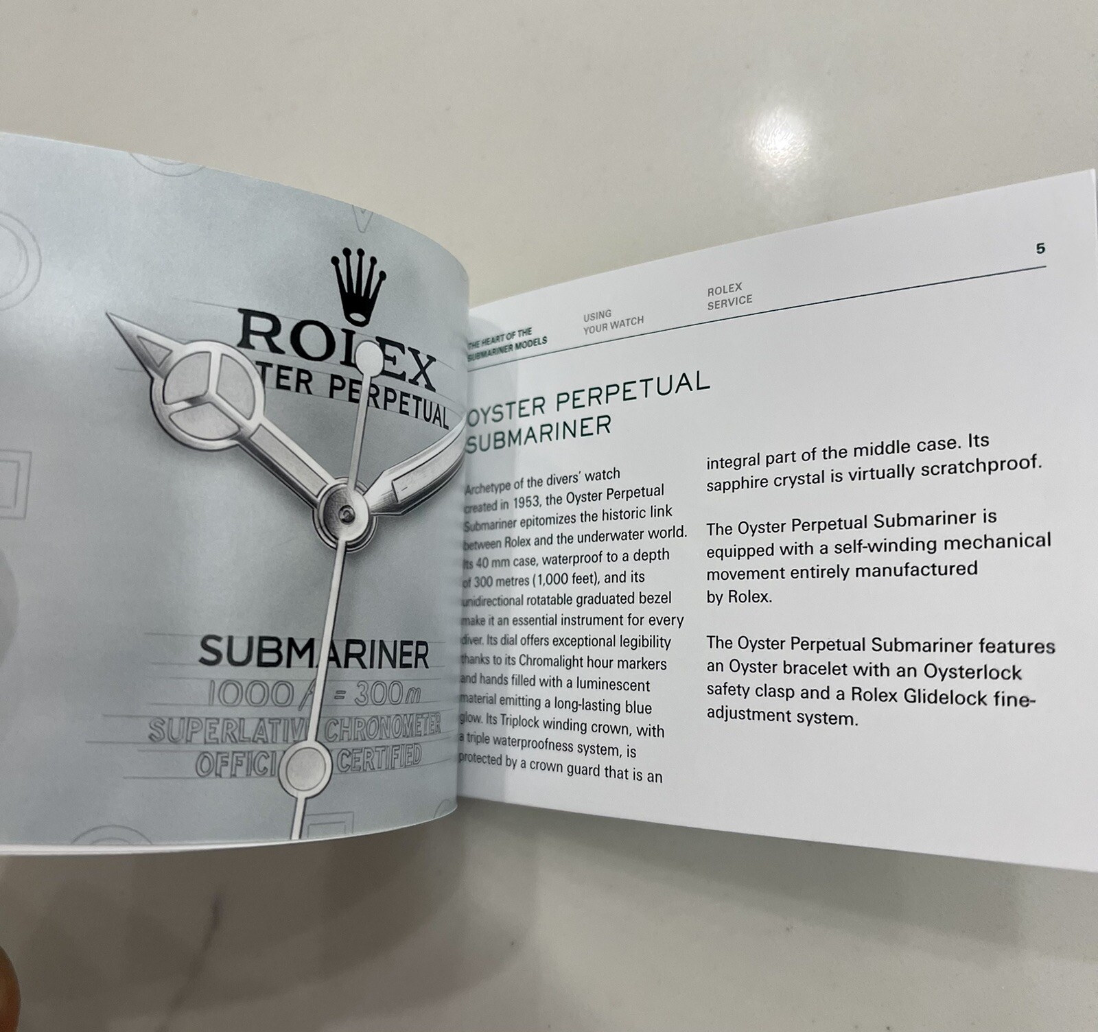 Authentic Rolex Submariner Booklet Manual Full Set New Style 116610 126610 NEW