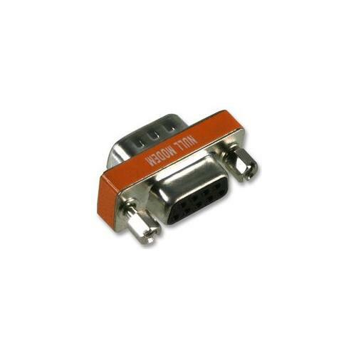 RT07220 AB 9803 9-Way Null Modem Adapter Db9Pm-Db9Pf